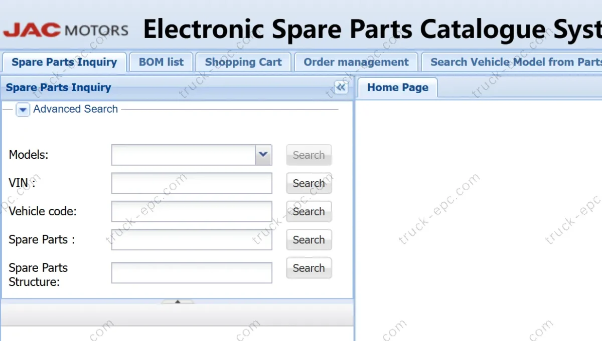 JAC EPC System-2