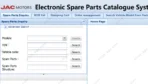 JAC EPC System-2