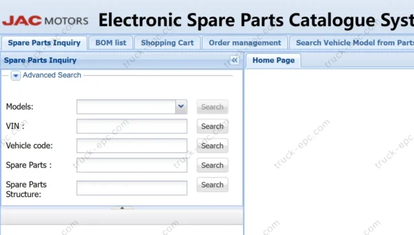 JAC EPC System-2