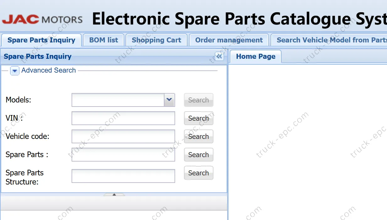 JAC EPC System-2