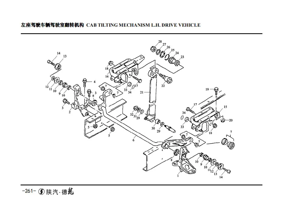 SHACMAN F2000 Truck Parts Catalog