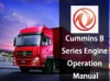 Cummins B Series Engine Operation Manual