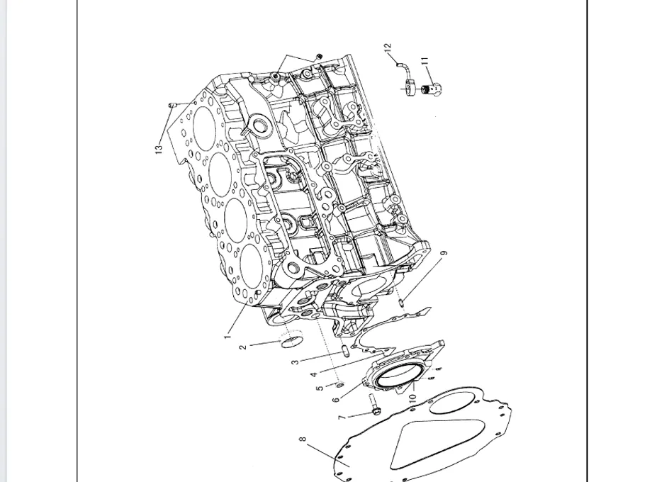 Dongfeng EQ1030T47D Truck Parts Catalog -5