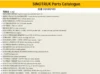 HOWO A7 8X4 Truck Parts Catalog -1