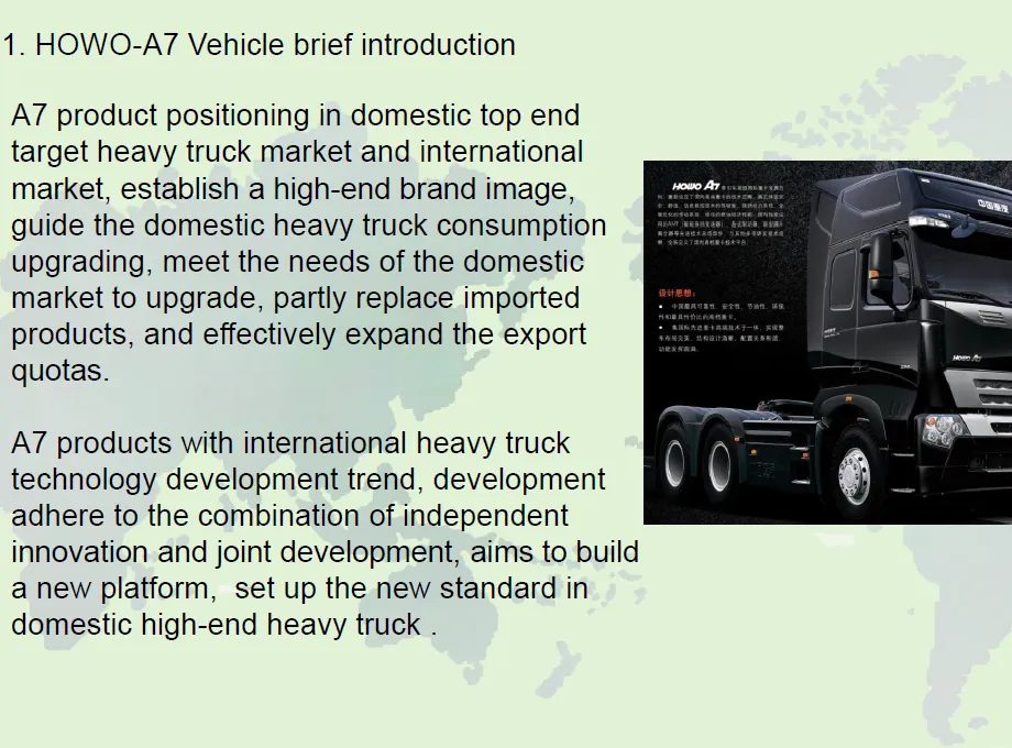 Howo A7 The Operation and Maintenance Manual