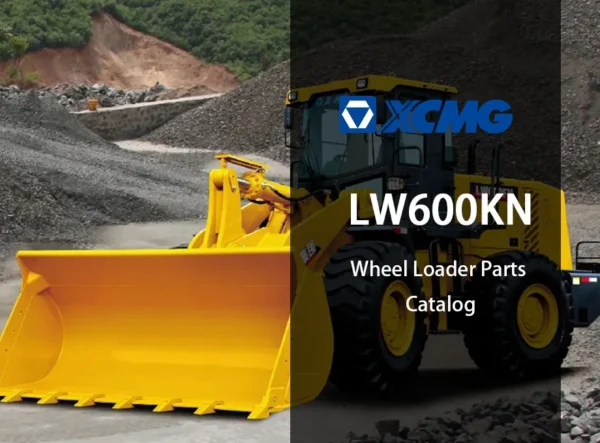 XCMG LW600KN Wheel Loader Parts Catalog