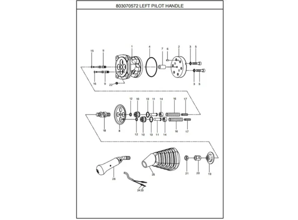 XCMG XE800D Hydraulic Excavator Spare Parts Catalogue