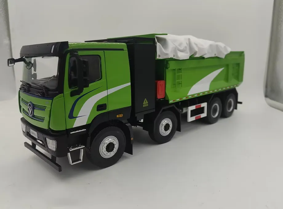 Auman Zhilan New Energy Green Dump Truck