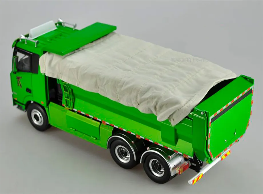 Auman Zhilan New Energy Green Dump Truck
