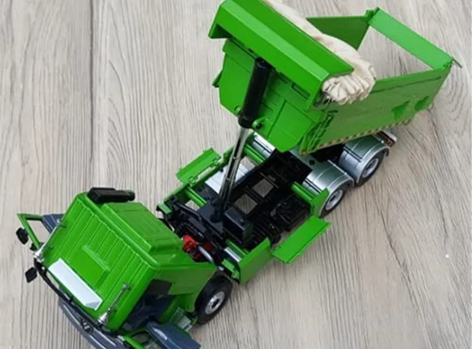 Auman Zhilan New Energy Green Dump Truck