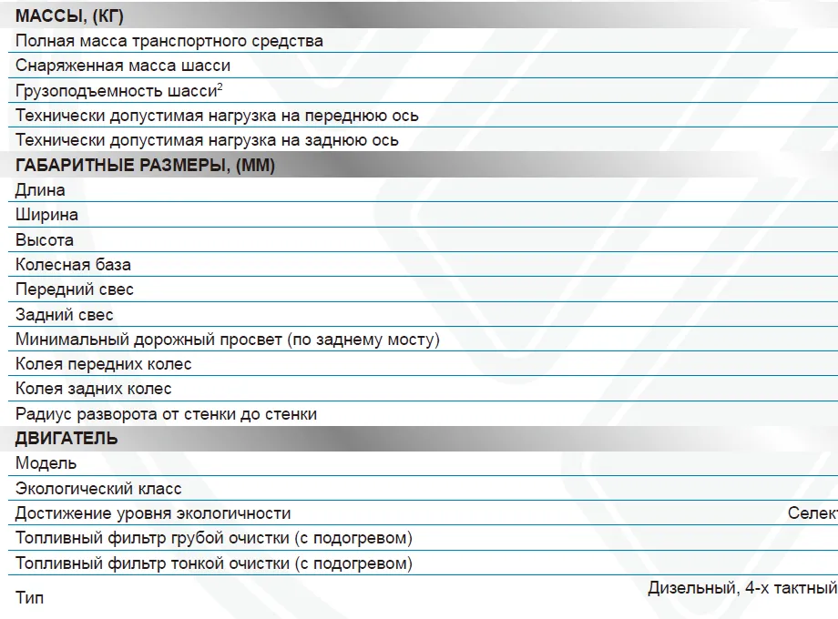 Foton Auman Грузовик Проспект
