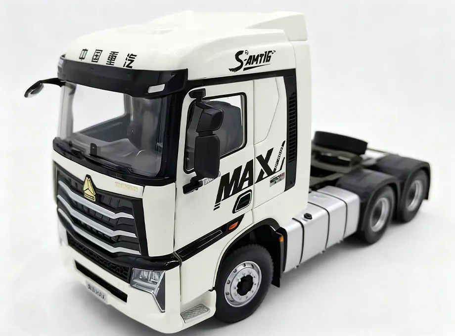 Sinotruk HOWO MAX 1:24 Scale White Tractor Truck