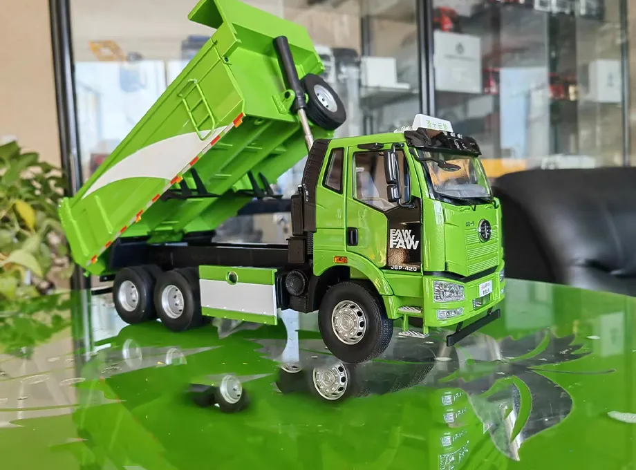 Jiefang J6 Green Dump Truck