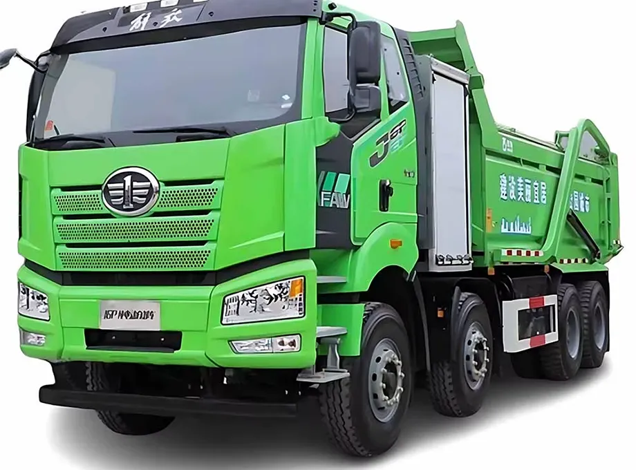 Jiefang J6 Green Dump Truck