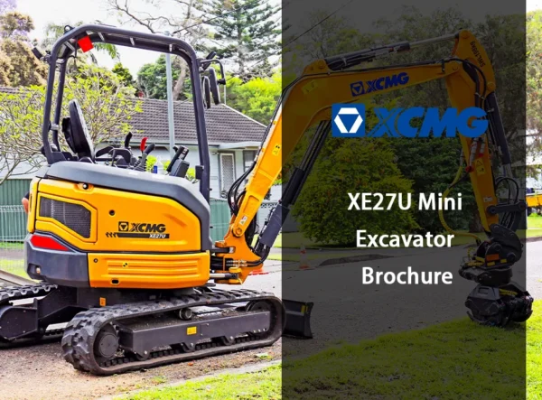 XE27U Mini Excavator Brochure